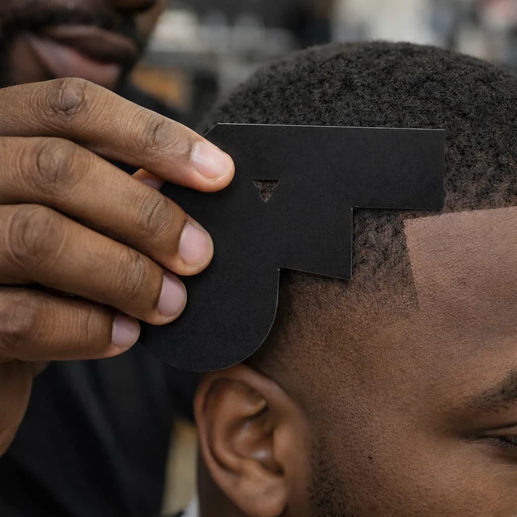 All Angle enhancement card lining up a hairline