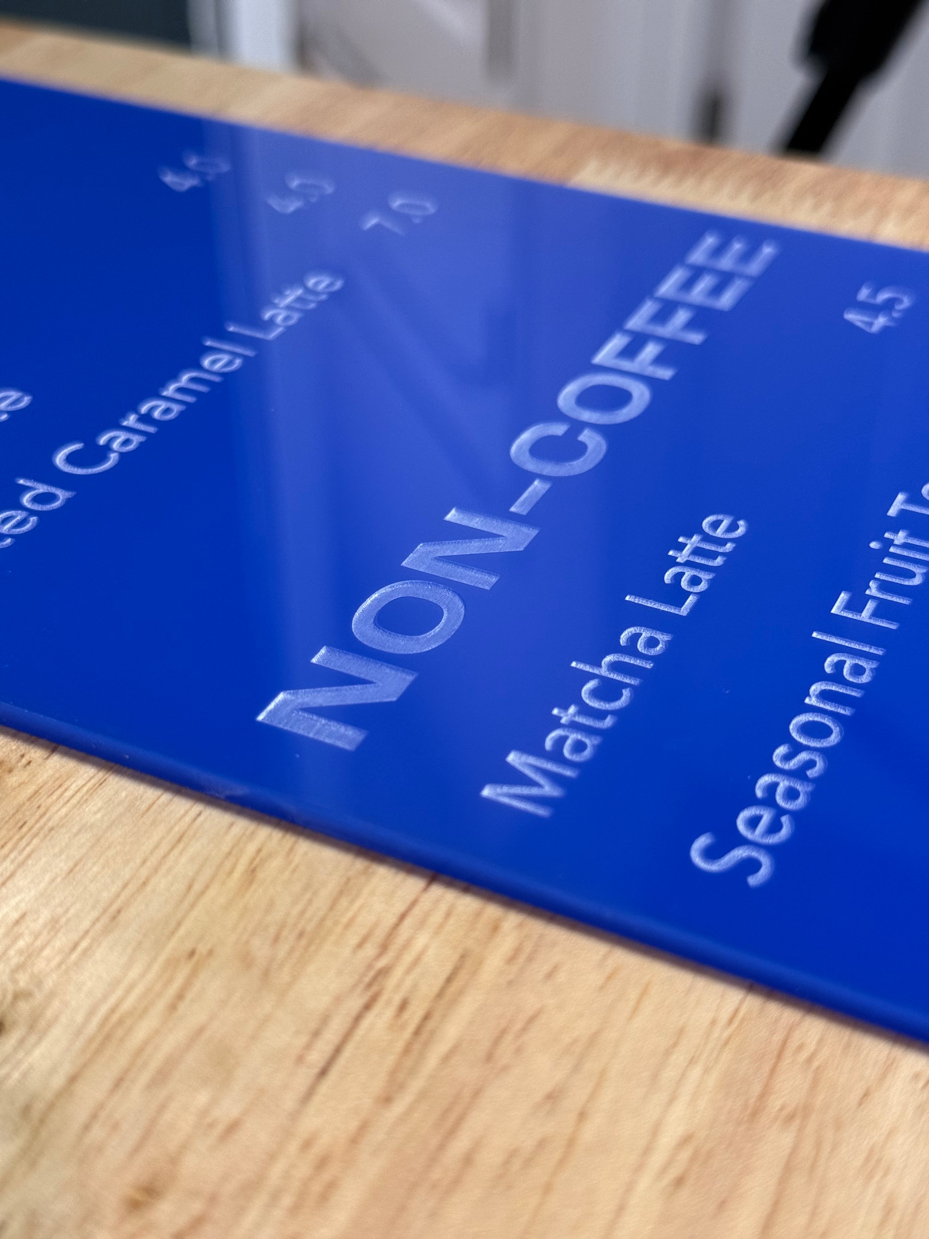 Flat Table Top Display